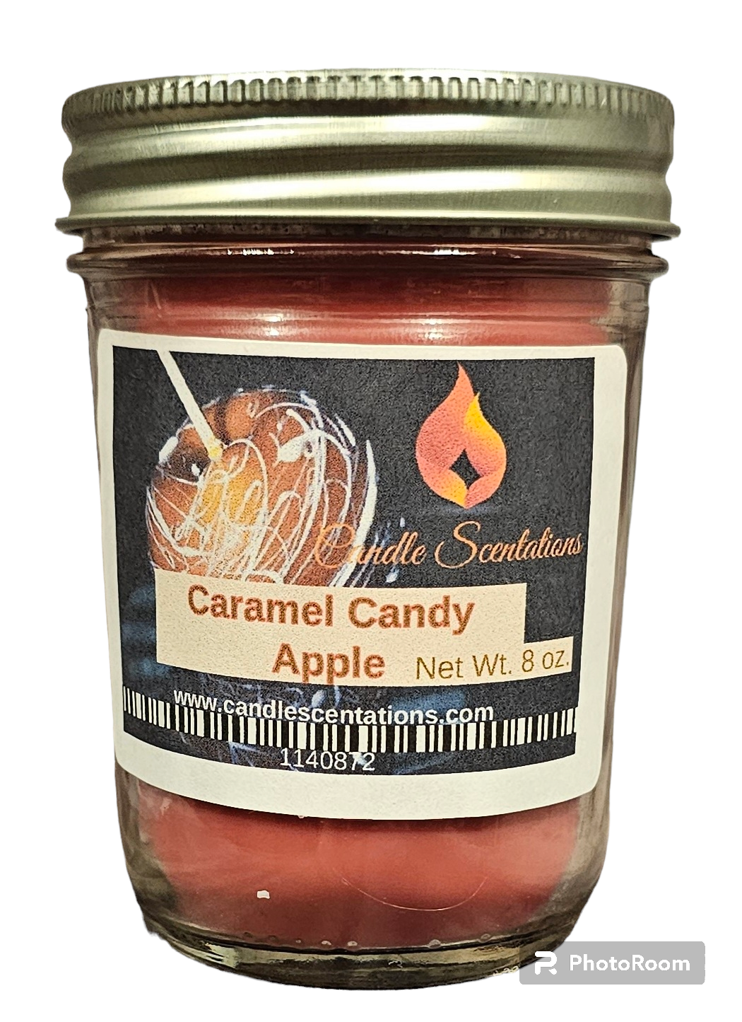 Caramel Candy Apple Candle