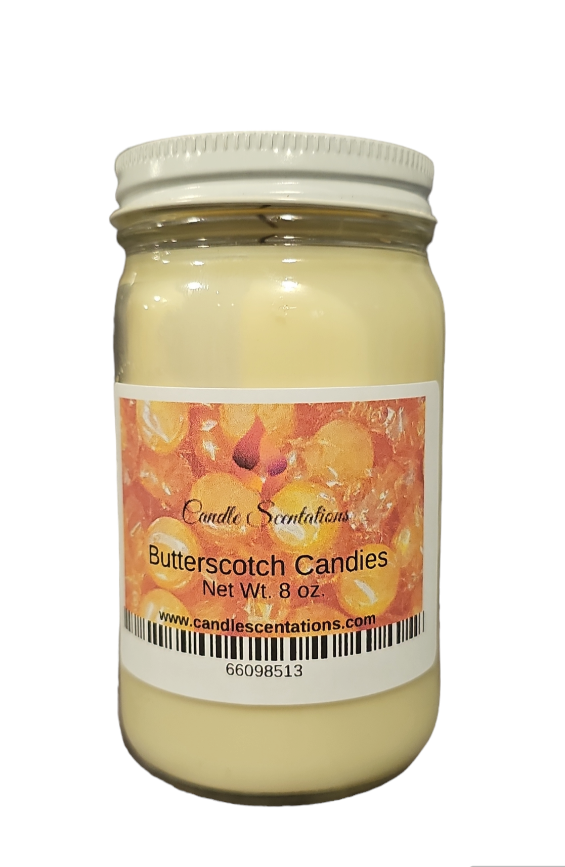 Butterscotch Candle 8oz - Creamy Caramel Candle