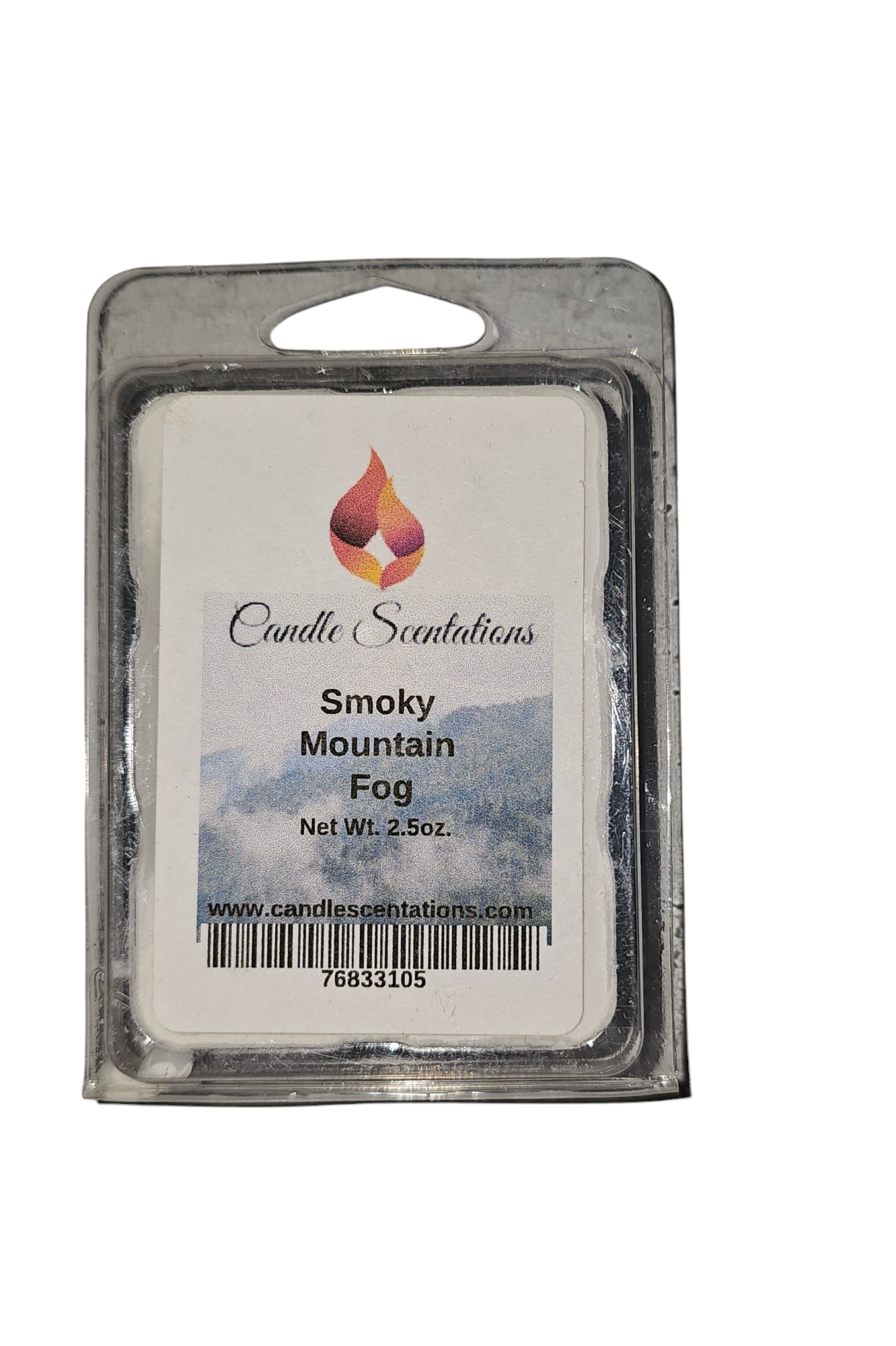 Smoky Mountain Fog 2.5oz. Wax Melt - Candle Scentations