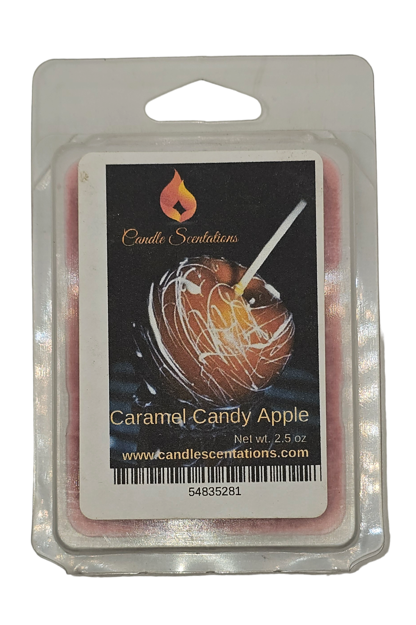 Caramel Candy Apple 2.5oz Wax Melt - Candle Scentations