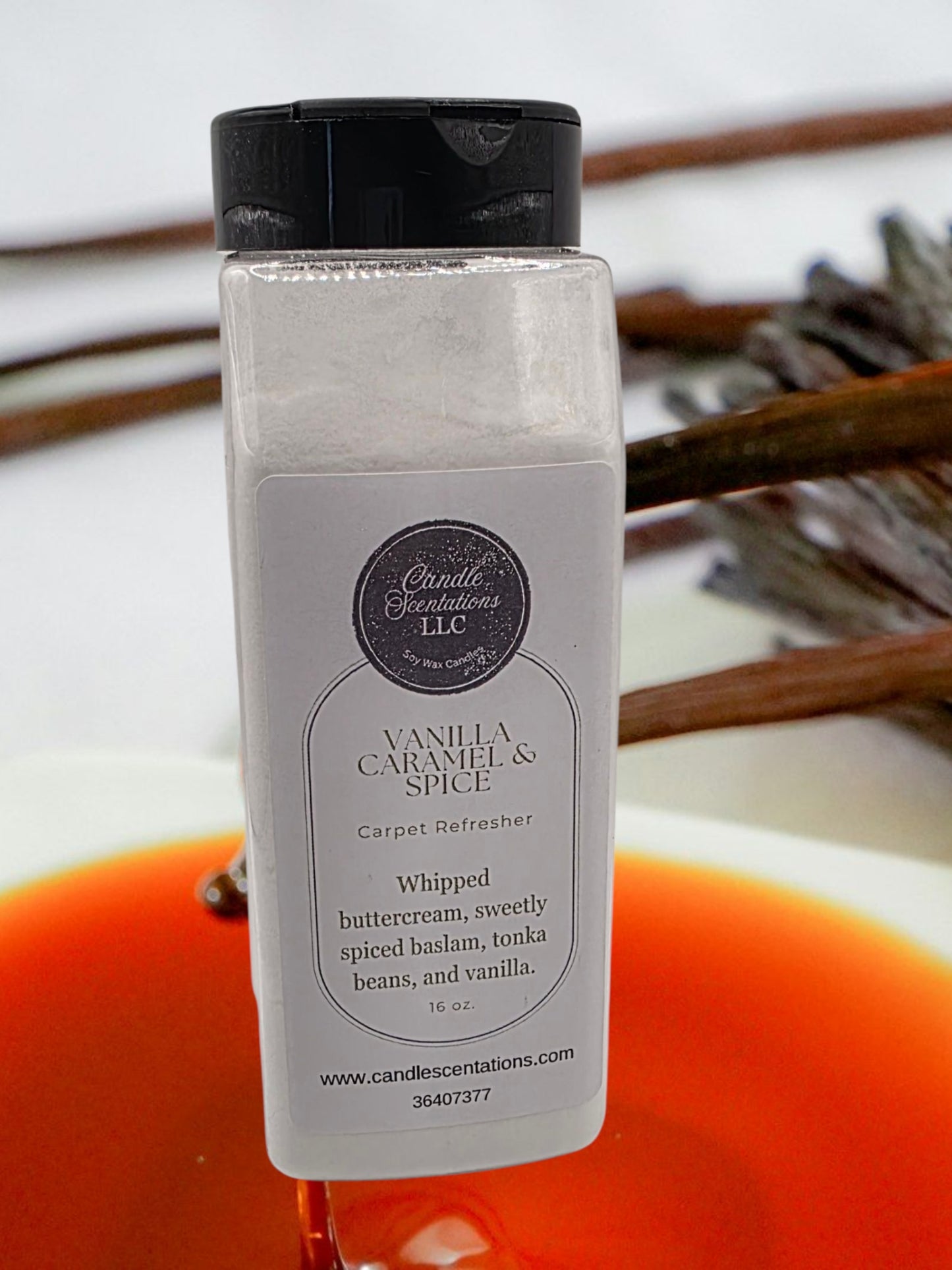 Vanilla Caramel & Spice Carpet Fresheners 16 oz.