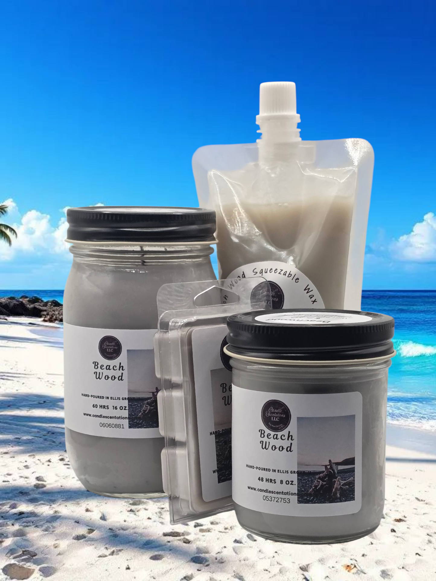 Beach Wood 2.5 oz. Wax Melt