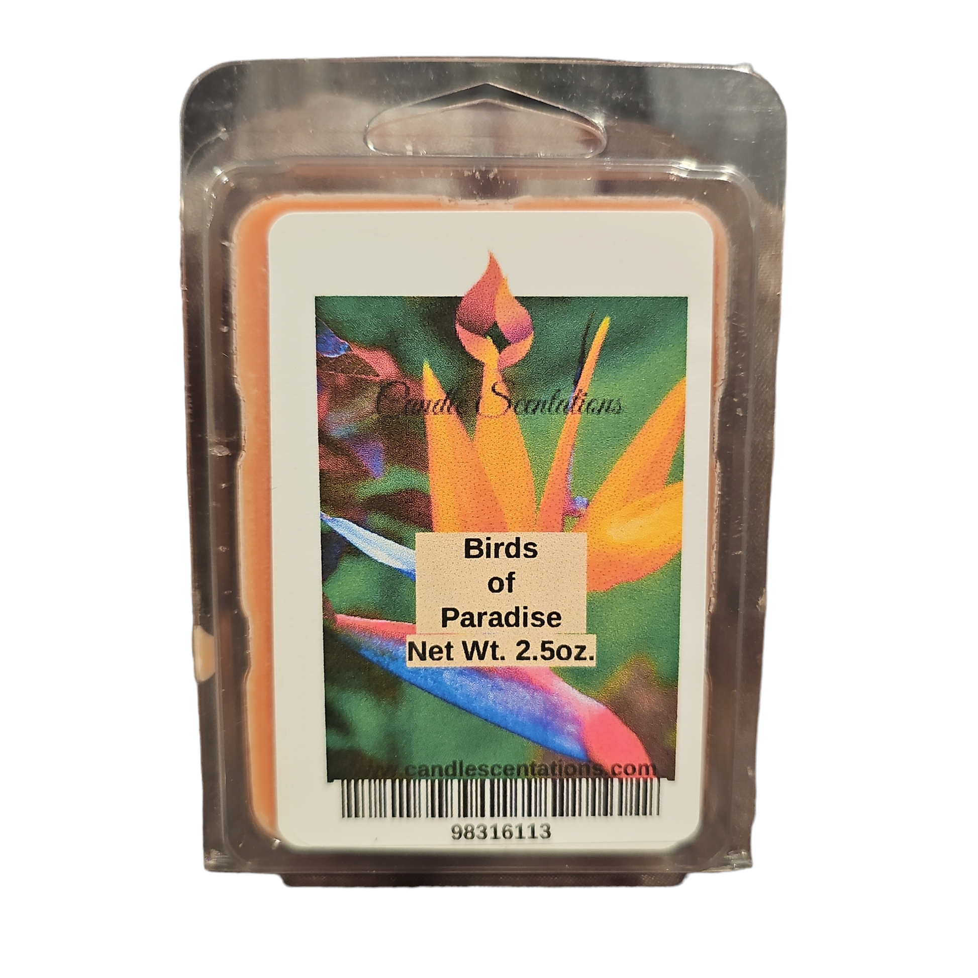 Birds of Paradise 2.5oz. Wax Melt - Candle Scentations