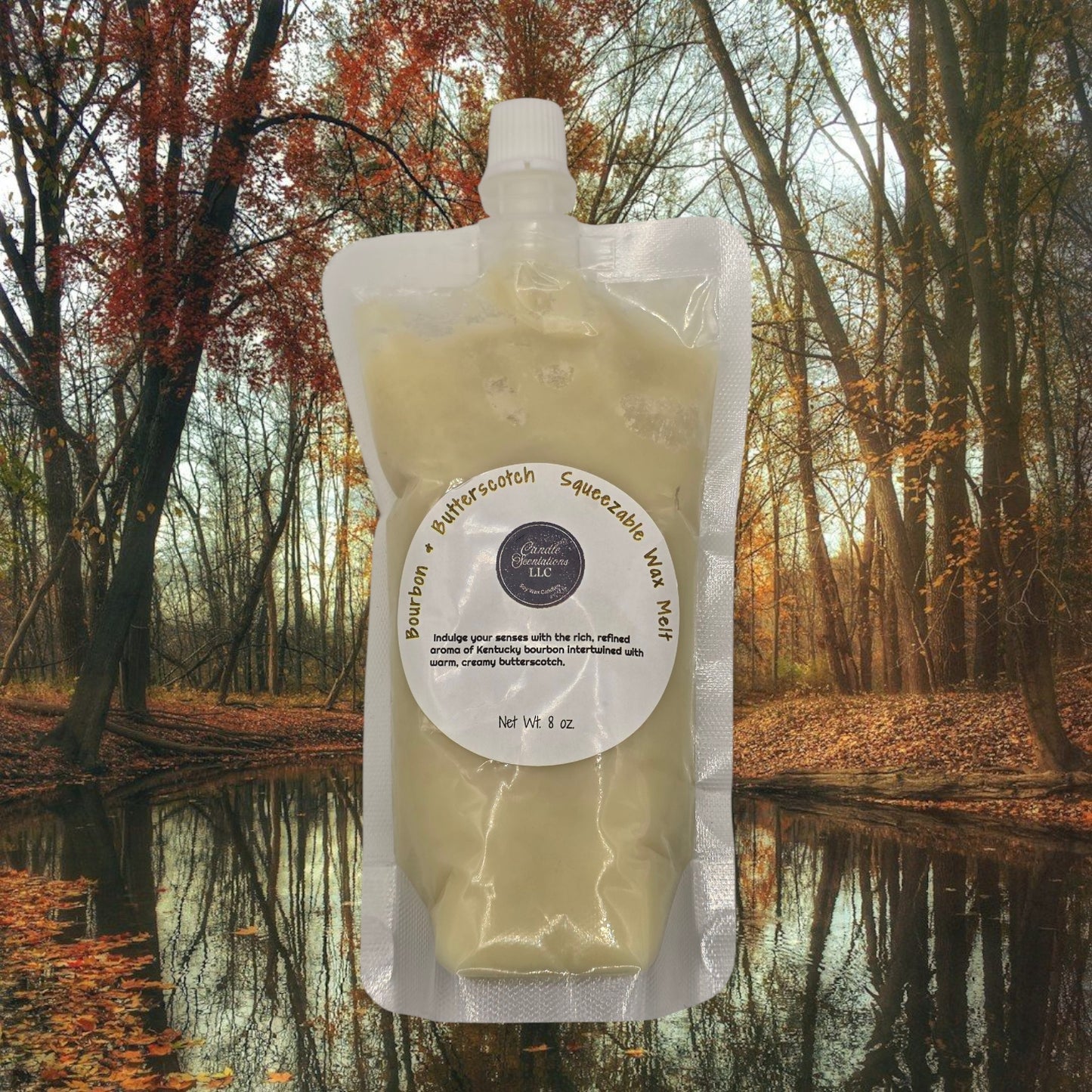 Bourbon & Butterscotch 8 oz. Squeezable Wax Melt