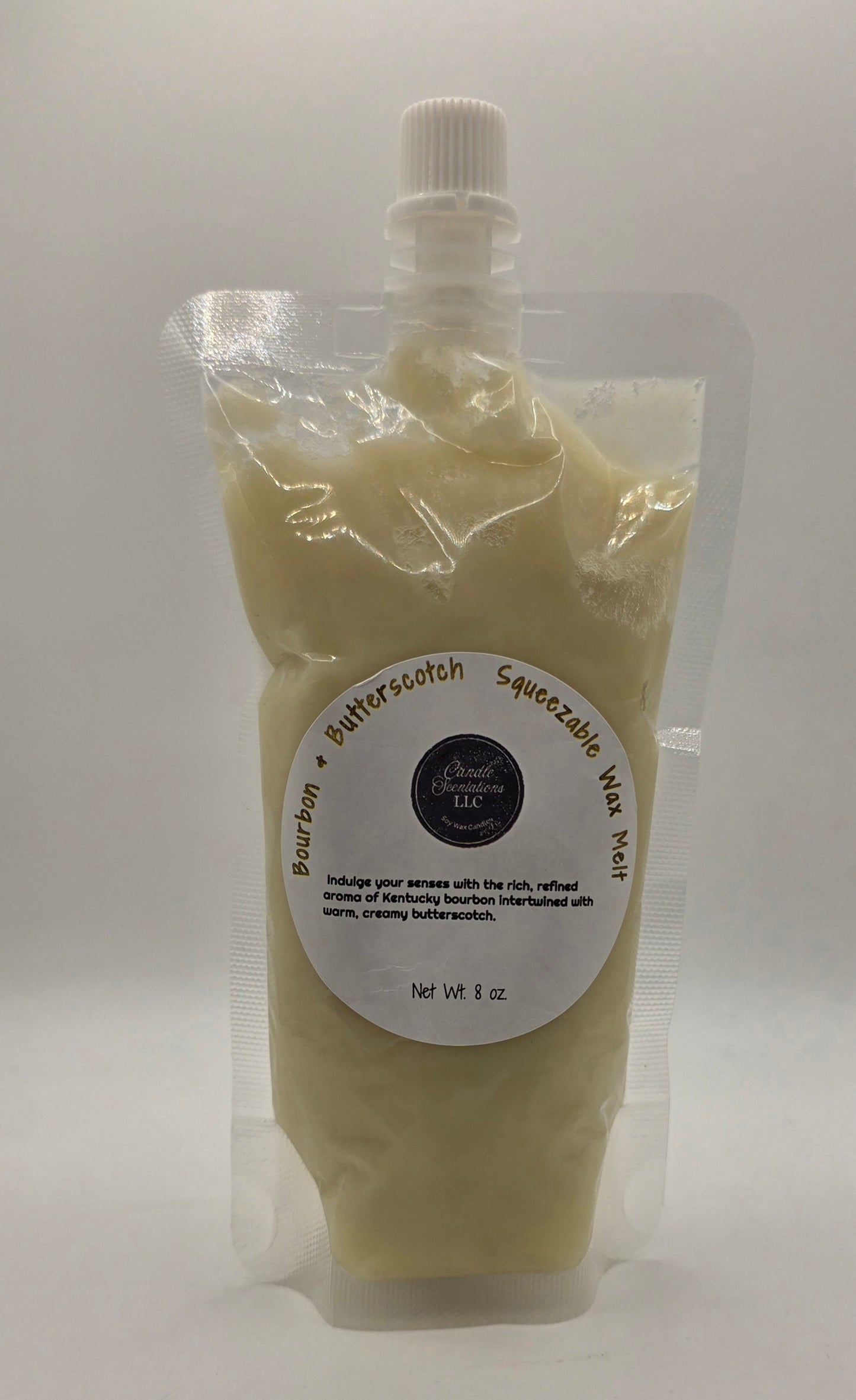 Bourbon & Butterscotch 8 oz. Squeezable Wax Melt