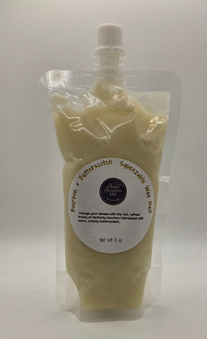 Bourbon & Butterscotch 8 oz. Squeezable Wax Melt